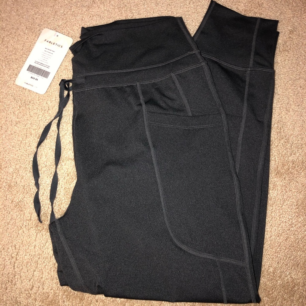 Slate gray joggers